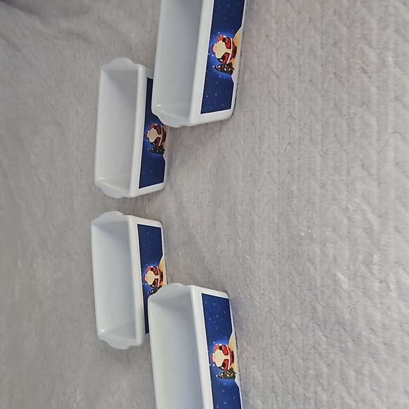 🖤3/$15 Four Santa Bread Pans - Picture 3 of 7